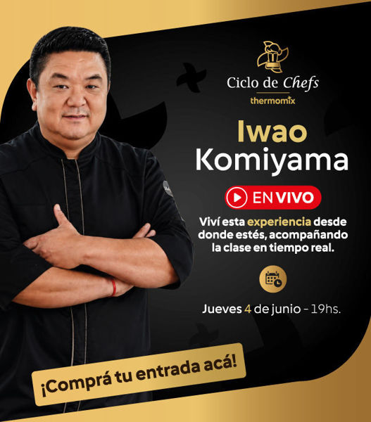 Imagen de Clase de Cocina online - Iwao Komiyama